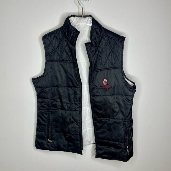 Bellarmine University Louisville Black Vest Warm Large L Knights Zip‎ Up Outdoor - Picture 7 of 7